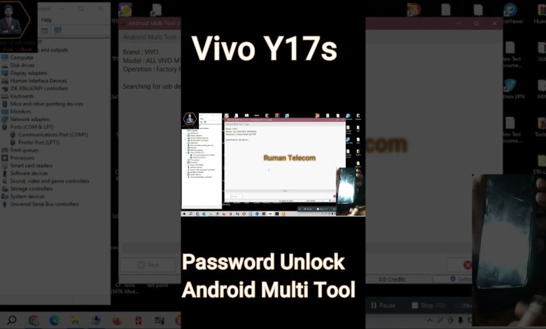 hoe to unlock vivo y17s | #androidmultitool hoe to unlock vivo y17s | #androidmultitool