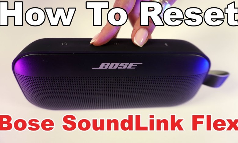 How to Reset Bose SoundLink Flex Speaker (Fast & Easy) How to Reset Bose SoundLink Flex Speaker (Fast & Easy)