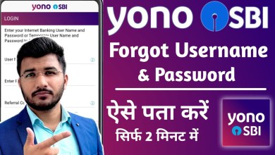 Yono Sbi forgot username and password 2024 New Process Yono Sbi forgot username and password 2024 New Process