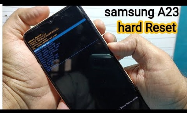 How to hard Reset Samsung A23 without pc 2024 How to hard Reset Samsung A23 without pc 2024