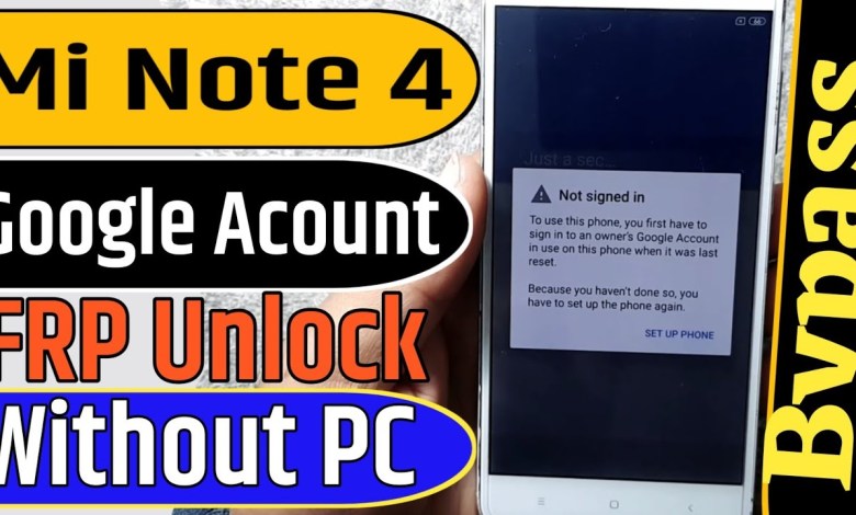 Redmi Note 4 Frp Bypass l Without Pc l Xiaomi Note 4 Redmi Note 4 Frp Bypass l Without Pc l Xiaomi Note 4