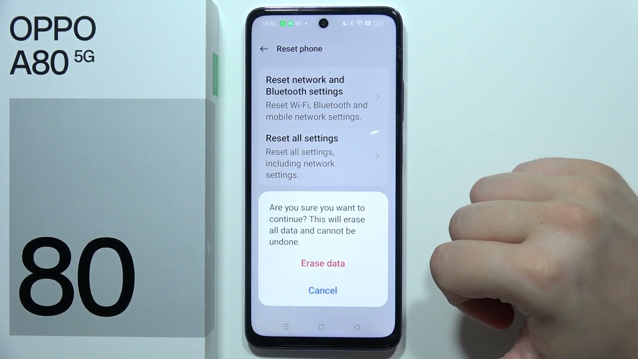 OPPO A80 5G: How to Reset – Erase All Data OPPO A80 5G: How to Reset – Erase All Data