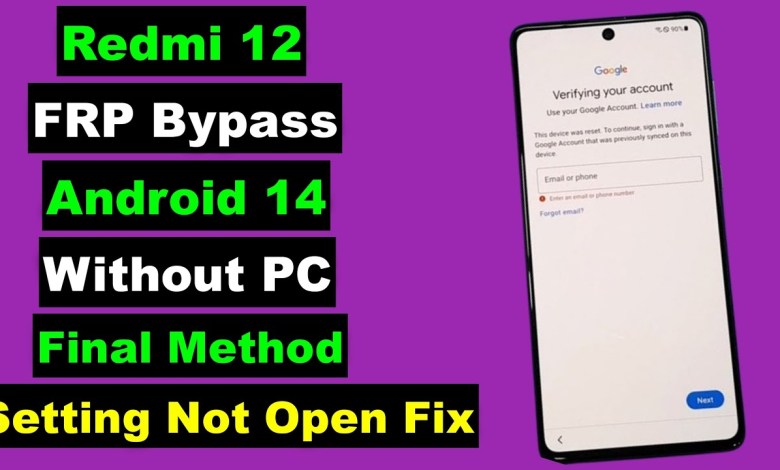 Unlock Redmi 12 with Android 14: Why Can’t I Open the Settings? Unlock Redmi 12 with Android 14: Why Can’t I Open the Settings?