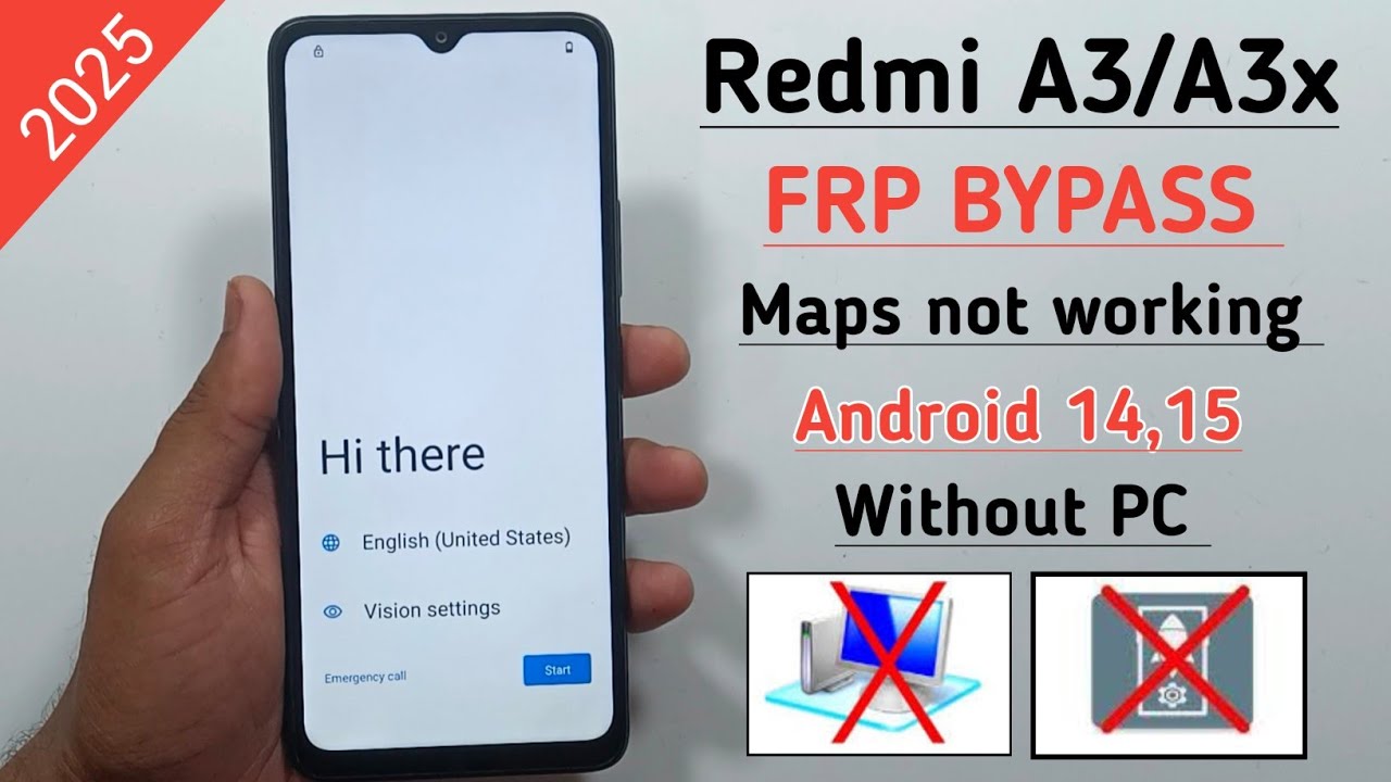 Uncover the Mystery: How to Successfully Bypass FRP on Redmi A3x/A3 Running Android 15 Uncover the Mystery: How to Successfully Bypass FRP on Redmi A3x/A3 Running Android 15
