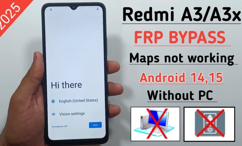 Uncover the Mystery: How to Successfully Bypass FRP on Redmi A3x/A3 Running Android 15 Uncover the Mystery: How to Successfully Bypass FRP on Redmi A3x/A3 Running Android 15