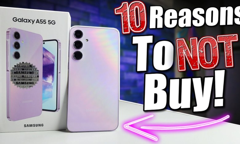 10 Reasons I Dislike The Samsung Galaxy A55 5G! 10 Reasons I Dislike The Samsung Galaxy A55 5G!