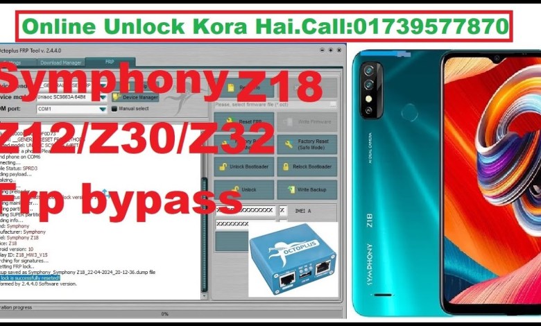 Symphony Z18 Frp bypass Octoplus FRP Tool by Mobile Symphony Z18 Frp bypass Octoplus FRP Tool by Mobile