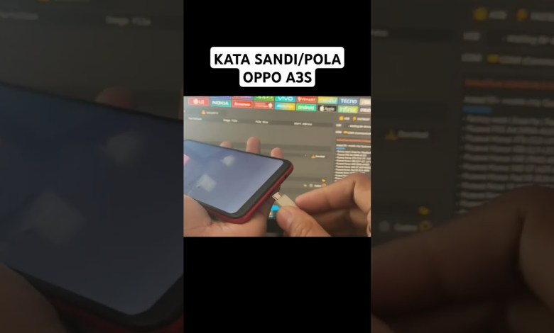 Cara Hapus Sandi,Pola OPPO A3S Dengan Mudah DONE Cara Hapus Sandi,Pola OPPO A3S Dengan Mudah DONE