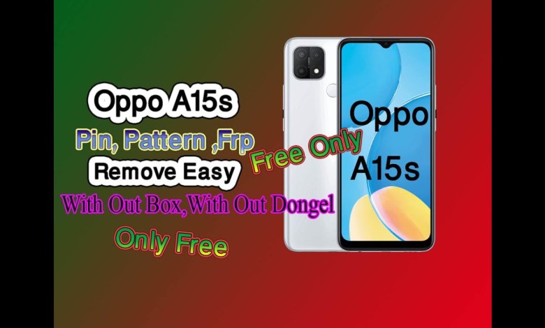 Oppo A15s Pin Unlock,A15sPattern Unlock,A15s Frp Unlock Oppo A15s Pin Unlock,A15sPattern Unlock,A15s Frp Unlock