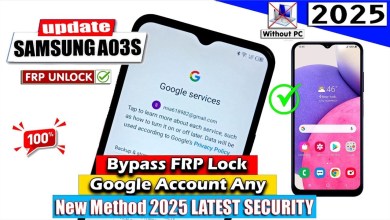 Unlock the Mystery: How to Bypass FRP on Samsung Galaxy A03 and A03S with New Update 2025 Unlock the Mystery: How to Bypass FRP on Samsung Galaxy A03 and A03S with New Update 2025