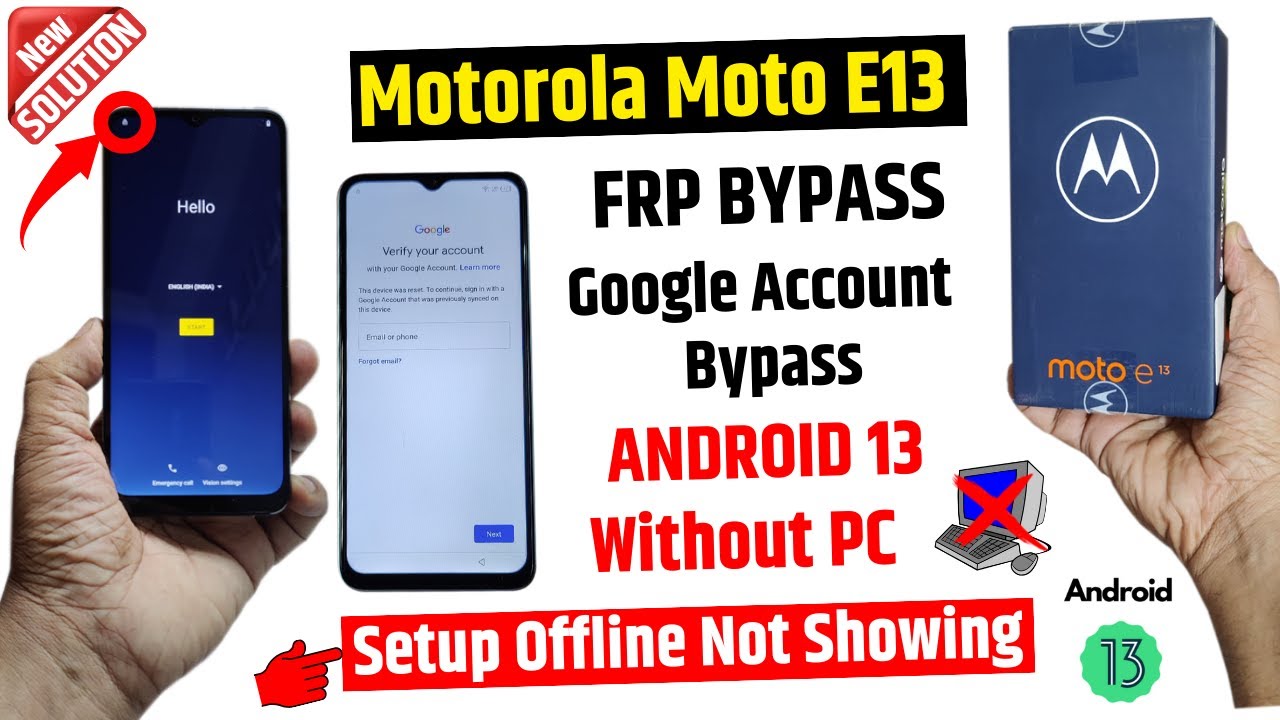 All Motorola Android 13 Frp Bypass | New Solution 2023 All Motorola Android 13 Frp Bypass | New Solution 2023