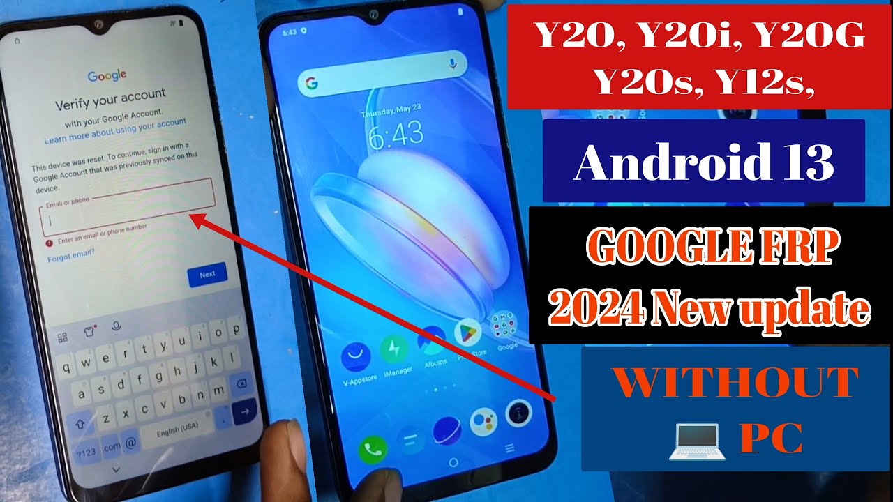 Vivo Y20G/Y20s/Y12s/Y20i Frp Bypass ||Android Vivo Y20G/Y20s/Y12s/Y20i Frp Bypass ||Android
