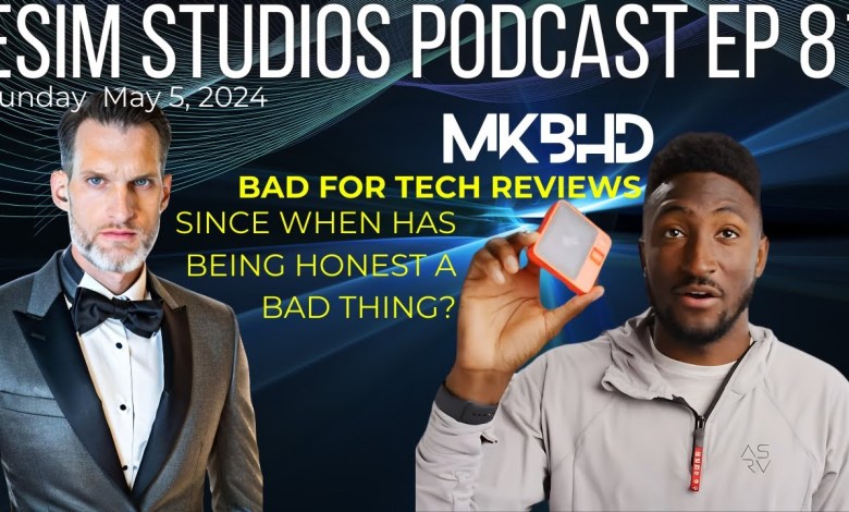 eSIM Studios Podcast Ep 81 | YouTube Tech Reviewers eSIM Studios Podcast Ep 81 | YouTube Tech Reviewers