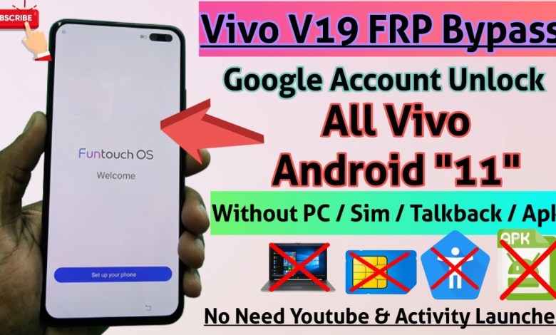 Vivo V19 FRP Bypass Android 11 | Vivo Google Account Vivo V19 FRP Bypass Android 11 | Vivo Google Account