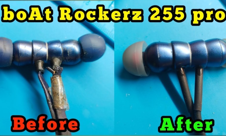 boAt Rockerz 255 pro plus Repair || Change New Cable || boAt Rockerz 255 pro plus Repair || Change New Cable ||