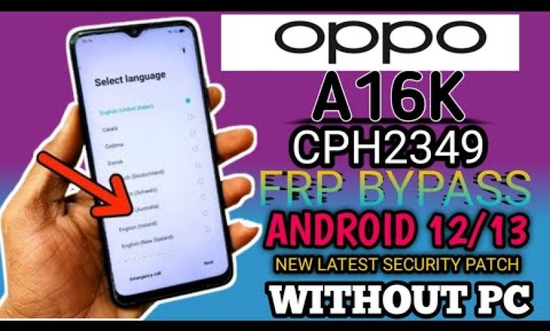 OPPO A16k FRP BYPASS | OPPO A16k FRP BYPASS RESET NOT OPPO A16k FRP BYPASS | OPPO A16k FRP BYPASS RESET NOT