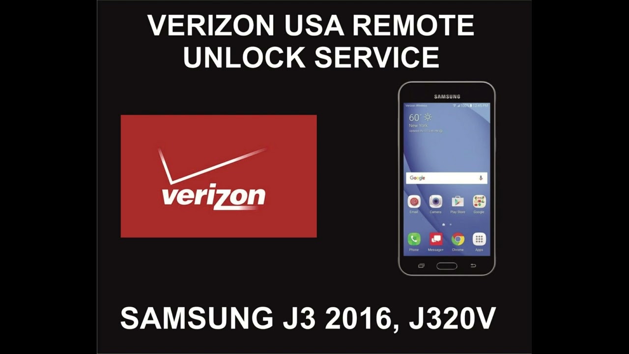 Verizon USA Samsung Unlock Service, Samsung J320V, J3 Verizon USA Samsung Unlock Service, Samsung J320V, J3