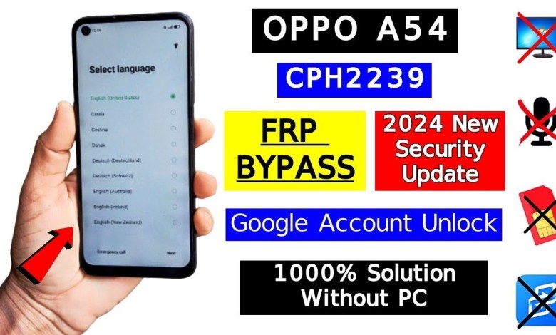 Oppo A54 frp bypass wothout pc/New trick 2024/Gsm Oppo A54 frp bypass wothout pc/New trick 2024/Gsm