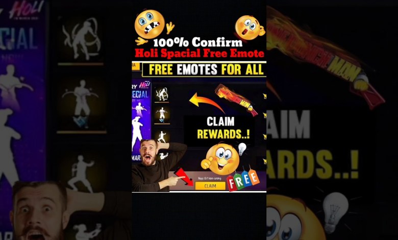 Free Holi Emote Royal -para SAMSUNG Free Holi Emote Royal -para SAMSUNG