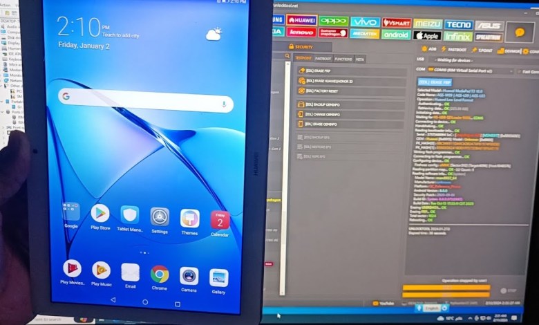 Huawei Mediapad T3 10 || AGS-l09 || Frp Bypass Unlock Huawei Mediapad T3 10 || AGS-l09 || Frp Bypass Unlock