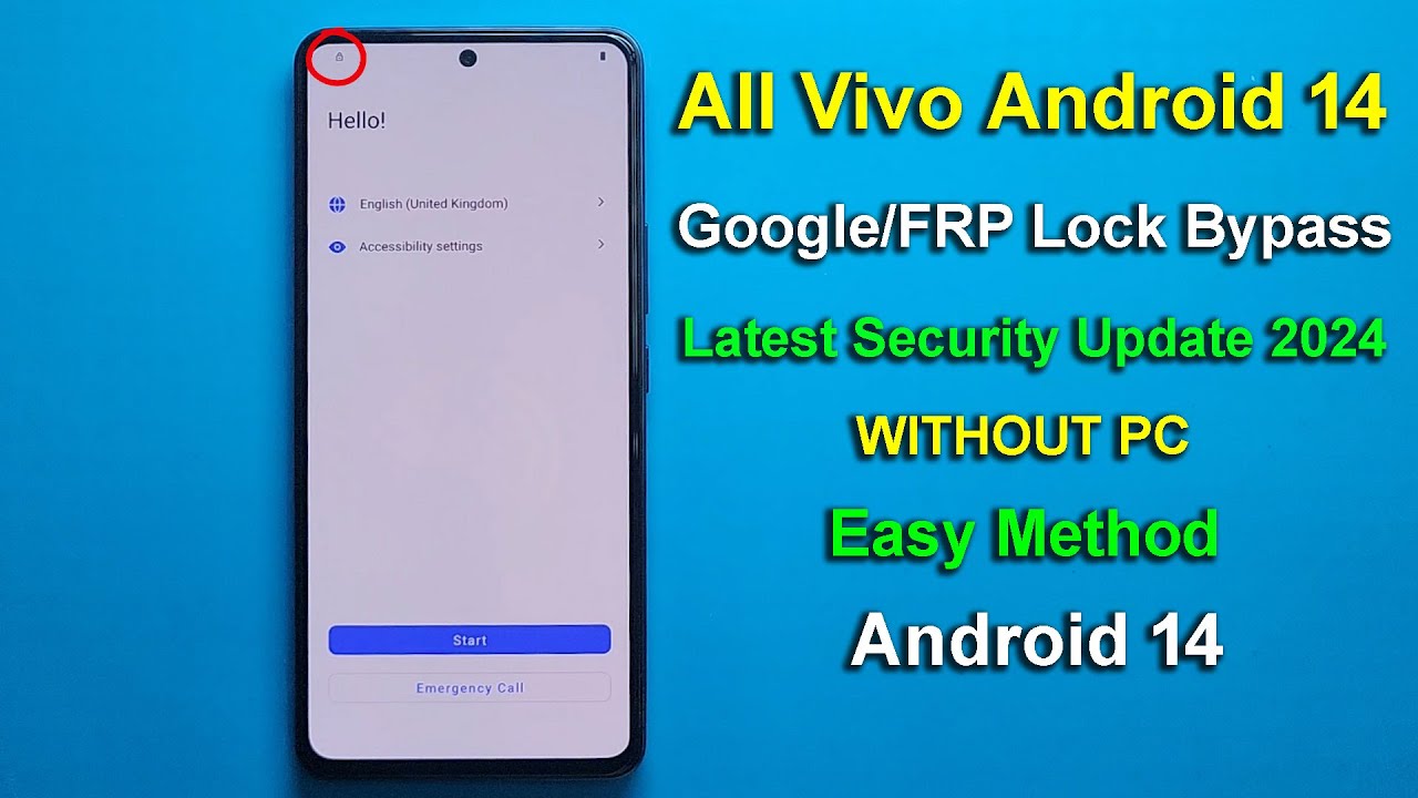 ANDROID 14 – All Vivo FRP BYPASS / Gmail Account Bypass ANDROID 14 – All Vivo FRP BYPASS / Gmail Account Bypass
