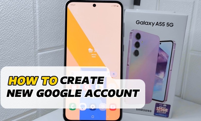 How To Create New Google Account On Samsung Galaxy How To Create New Google Account On Samsung Galaxy