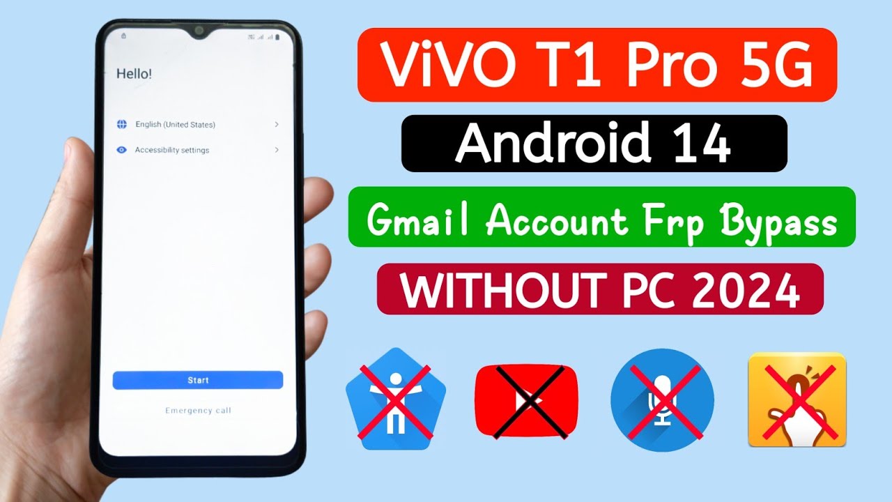 Vivo T1 Pro 5G (V2151) Frp Bypass Android 14 WITHOUT PC Vivo T1 Pro 5G (V2151) Frp Bypass Android 14 WITHOUT PC