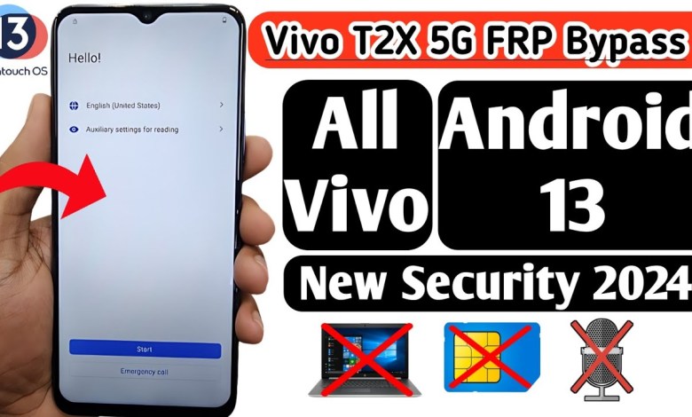 Vivo T2x 5G FRP Bypass | Vivo Android 13 FRP Bypass Vivo T2x 5G FRP Bypass | Vivo Android 13 FRP Bypass