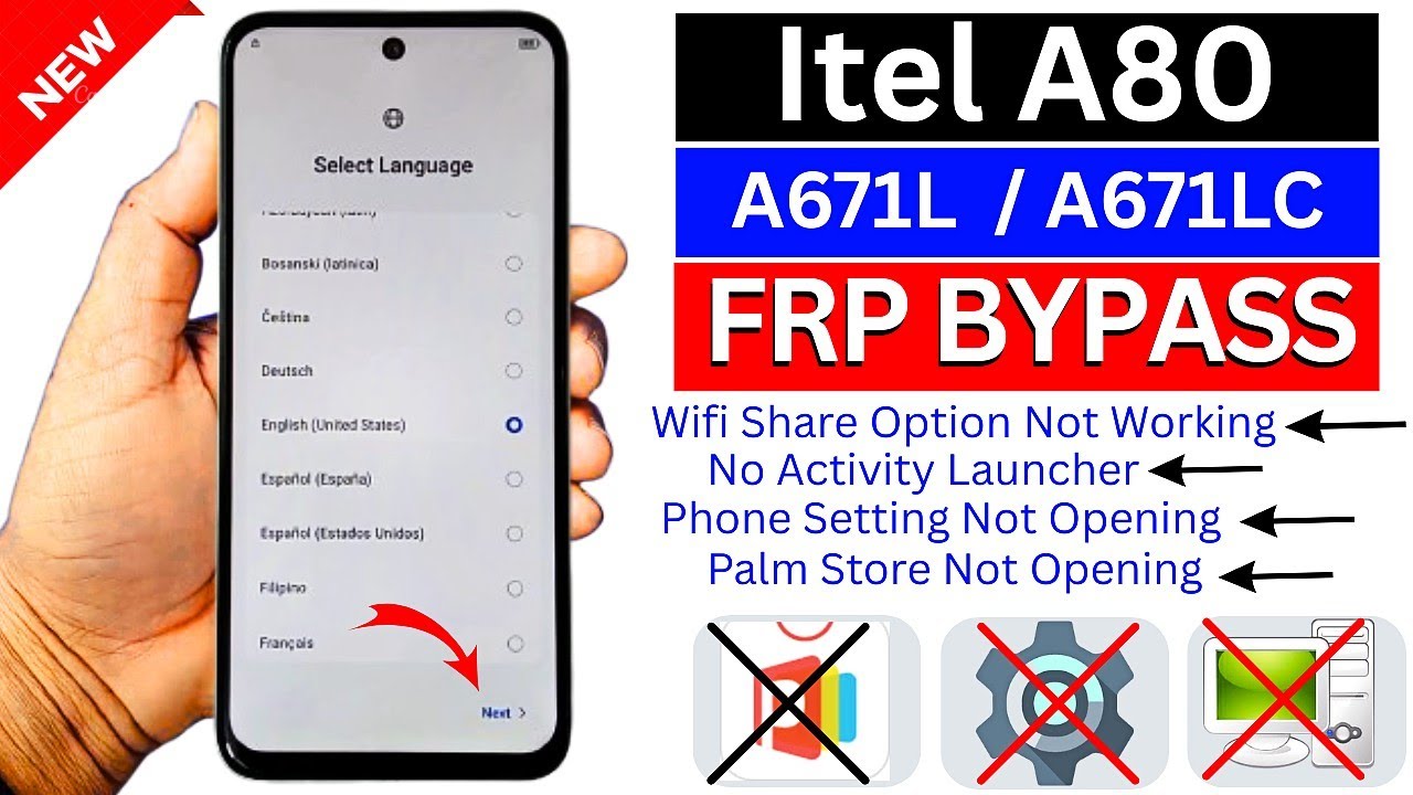 Unlocking the Itel A80 (A671LC): Discover How to Bypass FRP on Android 14 Without a PC! Unlocking the Itel A80 (A671LC): Discover How to Bypass FRP on Android 14 Without a PC!