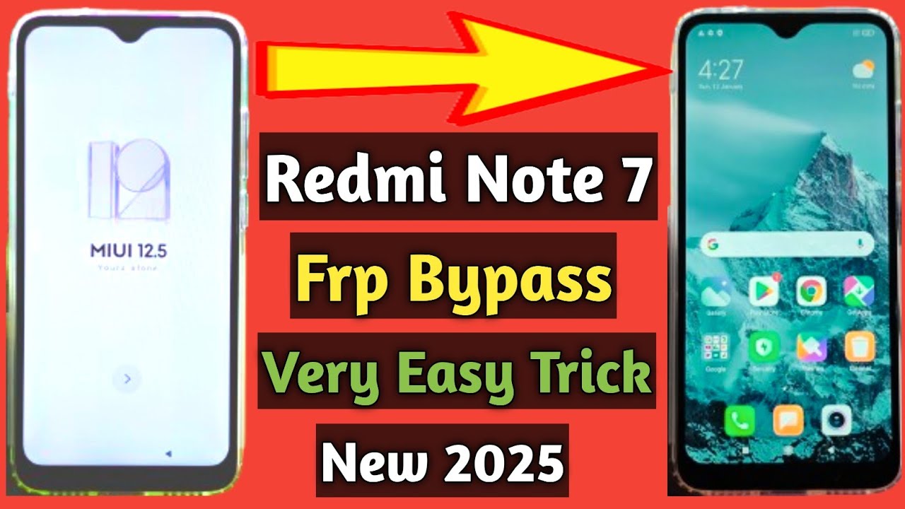 Uncover the Future Redmi FRP Bypass Methods for Redmi Note 7: Redmi FRP Bypass 2025 | Mi Uncover the Future Redmi FRP Bypass Methods for Redmi Note 7: Redmi FRP Bypass 2025 | Mi