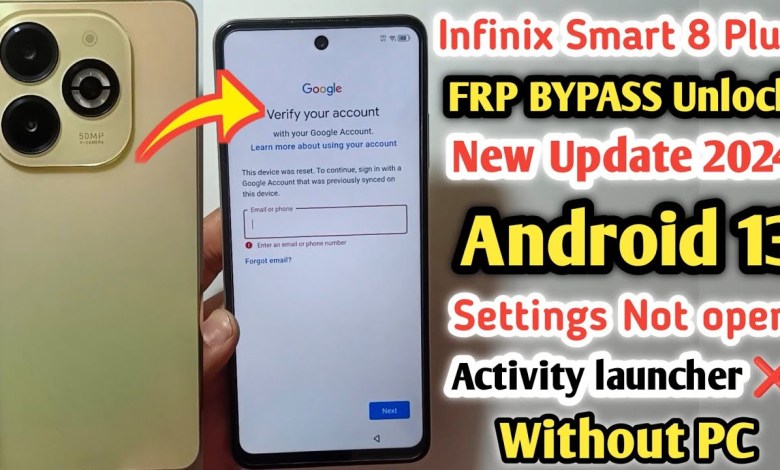 Infinix Smart 8 Plus Frp Bypass Android 13 | Settings Infinix Smart 8 Plus Frp Bypass Android 13 | Settings