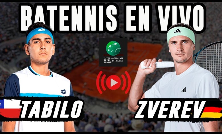 Alejandro Tabilo vs Alexander Zverev – Semifinal de Alejandro Tabilo vs Alexander Zverev – Semifinal de