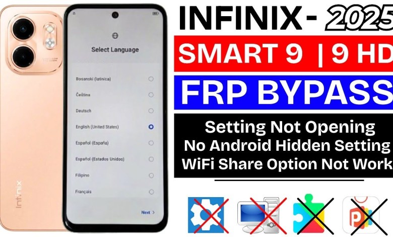 Unlocking Secrets: How to Bypass Google/FRP on Infinix Smart 9 & 9 HD with Android 14! Unlocking Secrets: How to Bypass Google/FRP on Infinix Smart 9 & 9 HD with Android 14!
