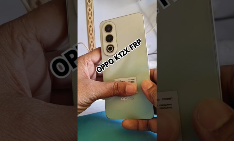 Unlocking Secrets: The Curious Case of the Oppo K12x FRP Bypass! #Bigdamobiles #K12x #Oppo Unlocking Secrets: The Curious Case of the Oppo K12x FRP Bypass! #Bigdamobiles #K12x #Oppo