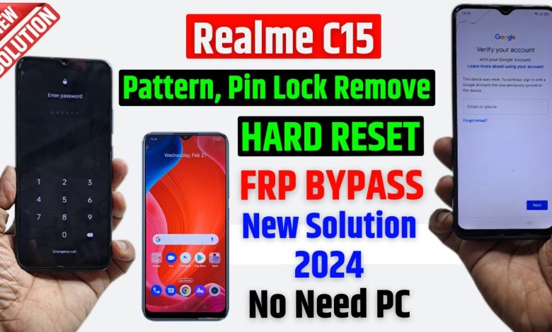 Realme C15 Hard reset & Remove Password, Pin Lock | Realme C15 Hard reset & Remove Password, Pin Lock |