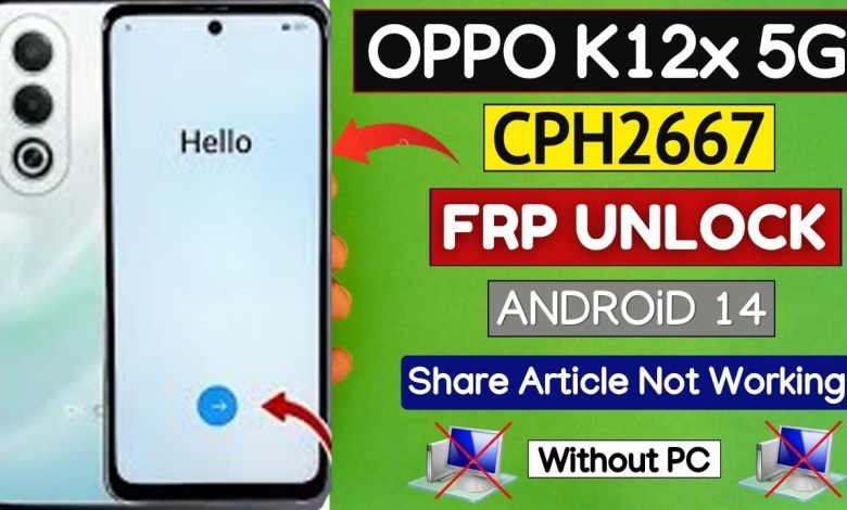 Unlocking the Secrets: Oppo K12x FRP Bypass Explained! Unlocking the Secrets: Oppo K12x FRP Bypass Explained!