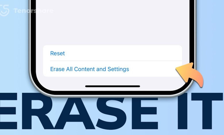 Erase All Content and Settings Not Working? How to Erase All Content and Settings Not Working? How to