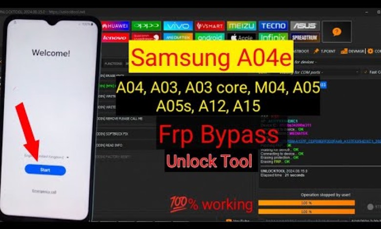 Samsung a04e frp bypass || Samsung a04e frp unlock tool Samsung a04e frp bypass || Samsung a04e frp unlock tool