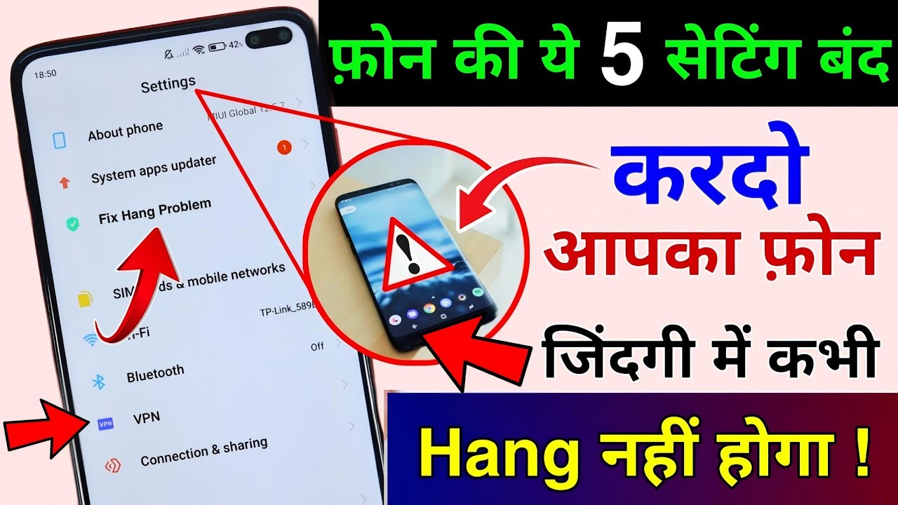Turn off this 5 Setting to Fix Mobile Hang Problem | Turn off this 5 Setting to Fix Mobile Hang Problem |