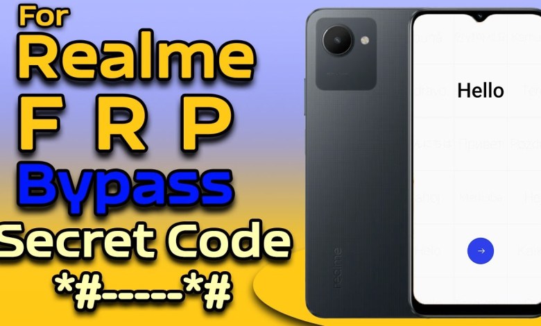 For Realme Phones FRP Lock to bypass with Secret Code. For Realme Phones FRP Lock to bypass with Secret Code.