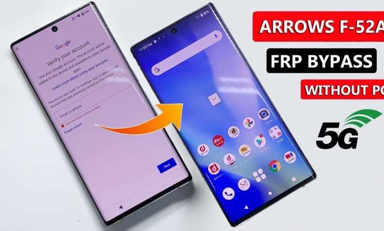 Unlock the secrets of the ARROWS F-52A FRP Bypass on Android 12 with ARROWS F-52A Google integration Unlock the secrets of the ARROWS F-52A FRP Bypass on Android 12 with ARROWS F-52A Google integration