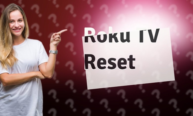 How do I reset my Roku TV without unplugging it? How do I reset my Roku TV without unplugging it?