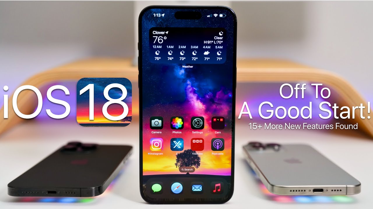 iOS 18 – Off To A Great Start! (Plus More New Features) iOS 18 – Off To A Great Start! (Plus More New Features)