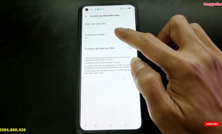 Turn off software update notifications on OPPO Reno5 Turn off software update notifications on OPPO Reno5
