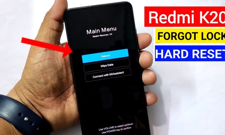 Redmi K20: Screen Unlock/Hard Reset/Password Unlock – Redmi K20: Screen Unlock/Hard Reset/Password Unlock –