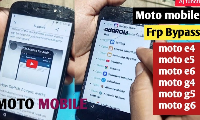 Moto mobile Frp Bypass google Account Android 6/7/8 | Moto mobile Frp Bypass google Account Android 6/7/8 |