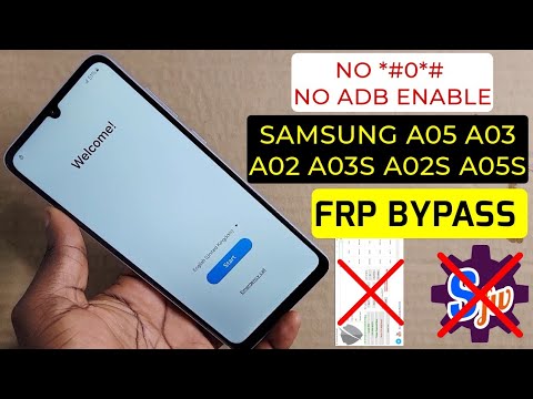 Samsung A02, A03, A02S, A03S, A05 Frp Samsung A02, A03, A02S, A03S, A05 Frp