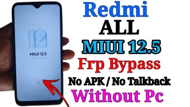 Redmi Miui 12.5 Frp Bypass |No Talkback No activity Redmi Miui 12.5 Frp Bypass |No Talkback No activity