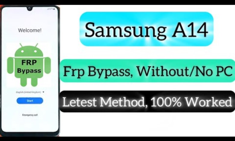 2024:— Samsung A14 Frp Bypass Without PC / No Pc 2024:— Samsung A14 Frp Bypass Without PC / No Pc