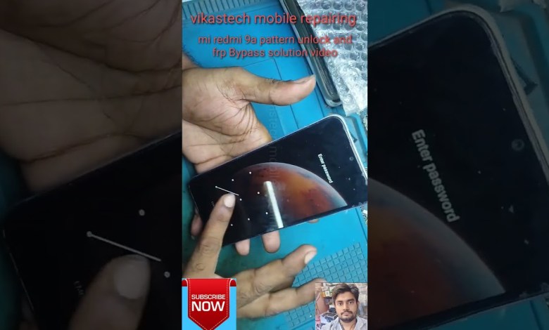 Mi redmi 9a pattern unlock video and frp Bypass full Mi redmi 9a pattern unlock video and frp Bypass full